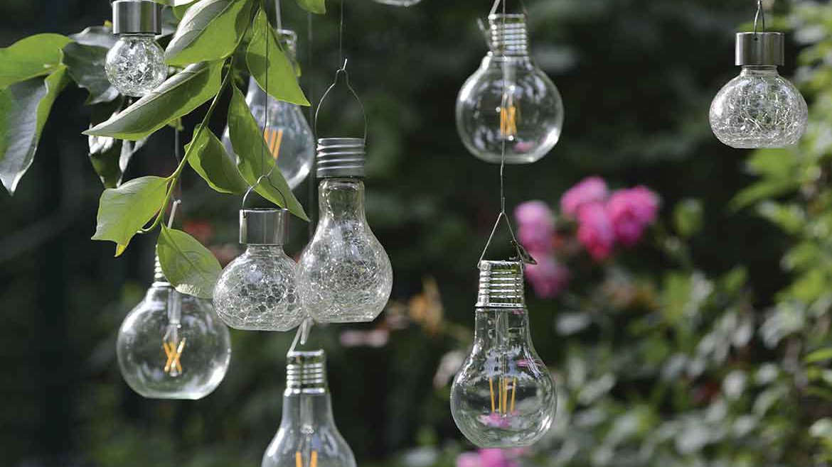 Ampoule illumination de jardin solaire