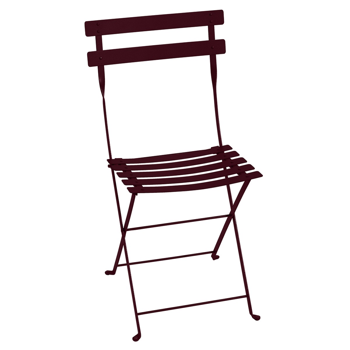 Fermob Bistro Chaise Bistro Rouge lie de vin l 42 x H82cm